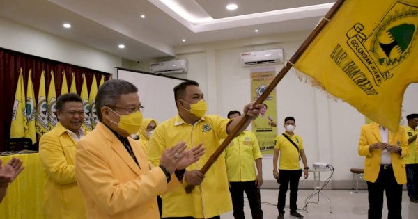 Menantu Nurdin Abdullah Jadi Ketua Golkar Bantaeng, Taufan Pawe Dorong Maju Pilkada